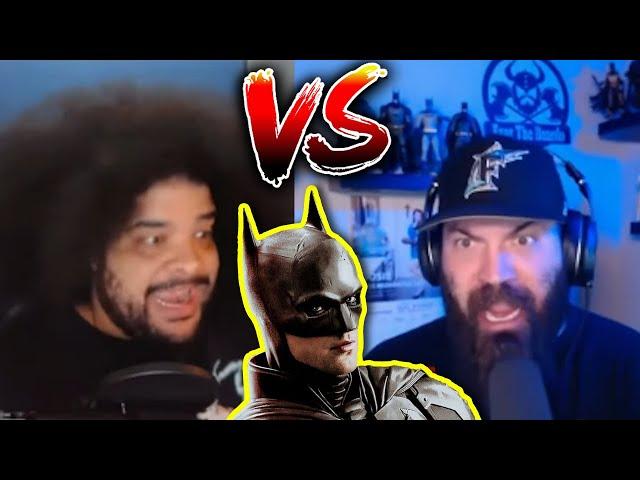 Beardo vs. Epic Mike FIGHT - THE BATMAN DEBATE