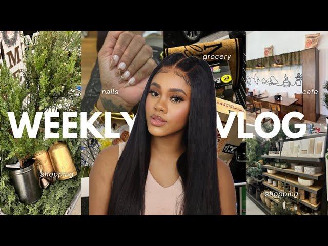 WEEKLY VLOG! Days of my life | Announcement + Mom Life + Huge Shopping & New Nails