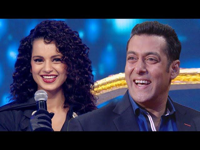 Salman Khan Enjoying Kangana Ranaut's Ultimate Fun With Riteish Deshmukh | CCL