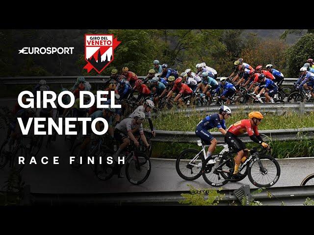 FULL GAS FINISH!  | Giro del Veneto Final Kilometres | Eurosport Cycling