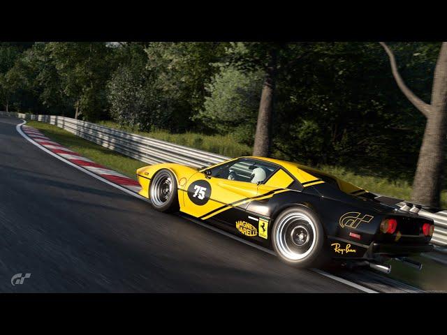 Race Spec Ferrari 308 GTB '75 | GT7 | PS5 4K