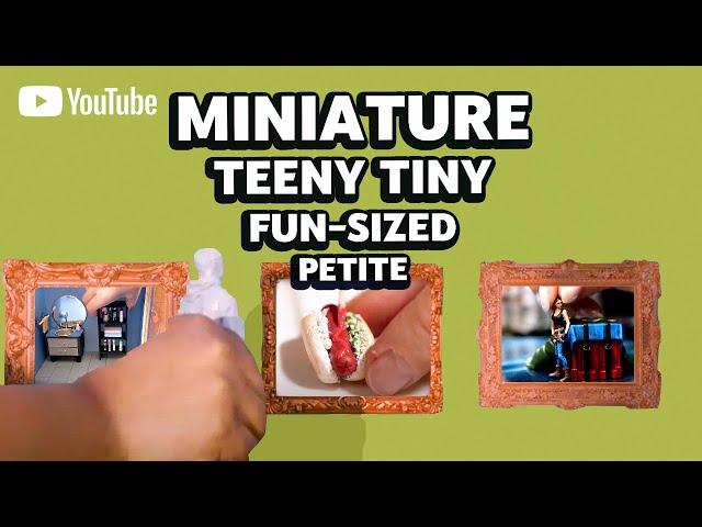 The Smallest, Most Teeny Tiny, Miniature Museum Tour by @TheSquaretoSpare