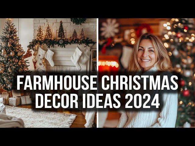 25 Farmhouse Holiday Decor Trends You’ll Love This Christmas 2024!