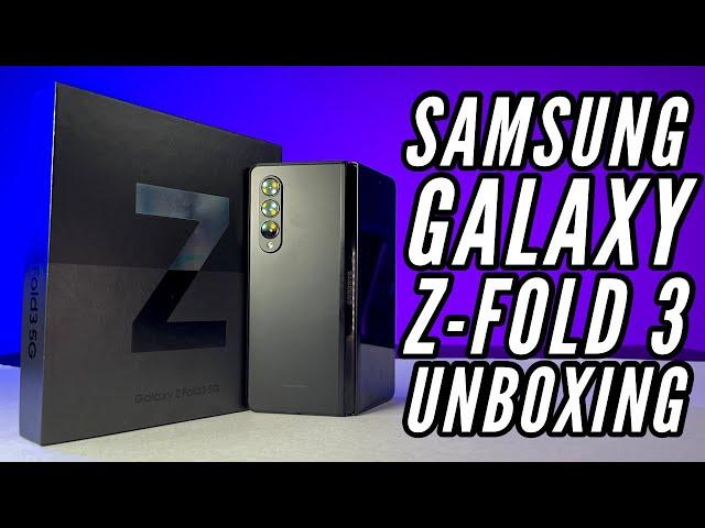 It's Finally Here The Samsung Galaxy Z Fold 3 Unboxing