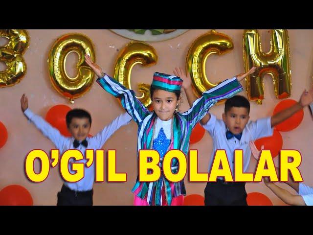 O'g'il bolalar raqs -OSHNALAR  |  xayr bog'cha