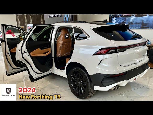 New 2024 Forthing T5 EVO (2024) - White Luxury SUV 5-Seats | Exterior | Interior | Walkaround