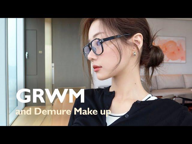【SUB CC】 get ready with me & demure make up