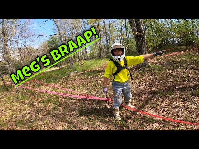 Dirt Bike Clinic | Learning Dirt Bike Technique w/ Megs Braap!