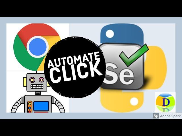 Automate Click on website using Selenium in Python