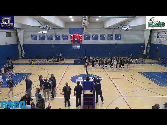 RSEQ Volleyball féminin  Garneau @ Jonquière [10/12/2024]