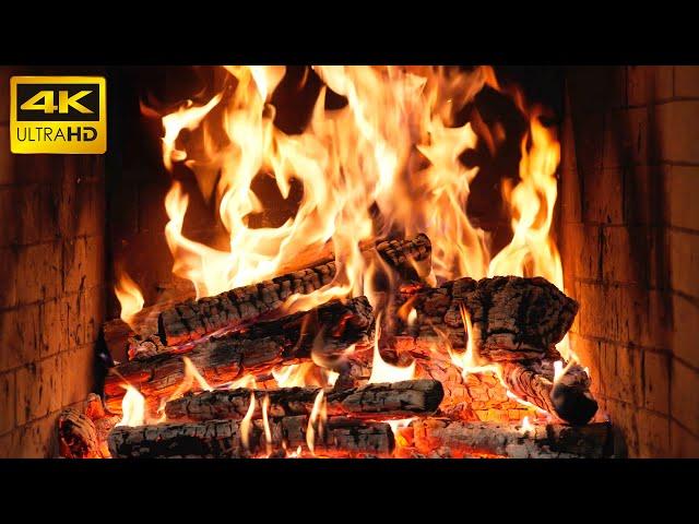  Fireplace Glow: SOOTHING SOUNDS, Crackling Fire, and the Radiant Warmth of Burning Logs