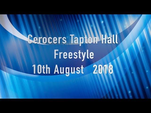 Cerocers at the Tapton Hall Freestyle, August 2018