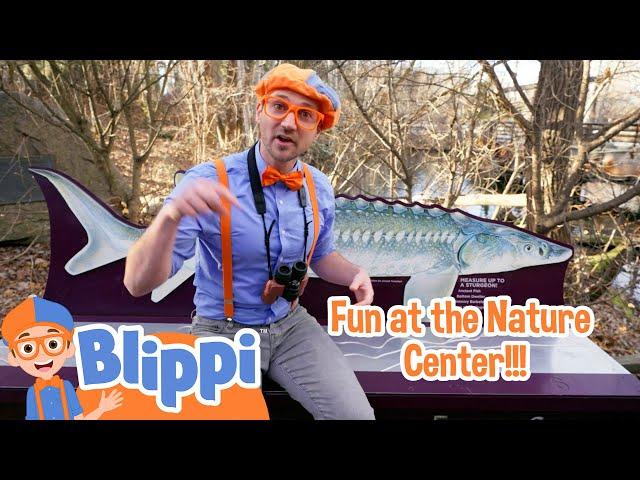 Blippi Learns About Animals at the Nature Center | Blippi | Kids Show | Toddler Learning Cartoons