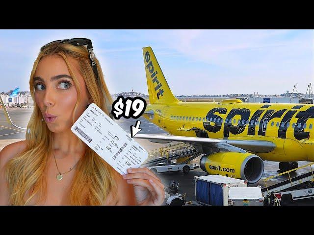 I bought the cheapest flight at the airport and ended up in...