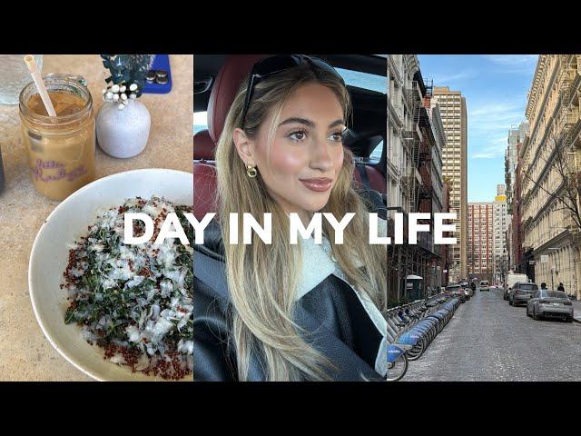 realistic day in my life  meeting in nyc, gym & anxiety