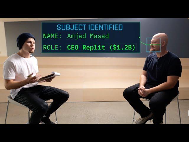 Vibe Interview with King AI Coder (Replit CEO - $1.2B)