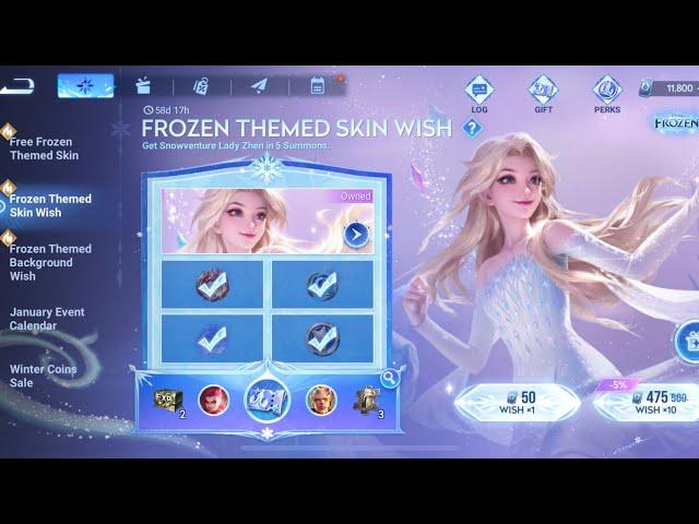 How Many Tokens for the Flawless Frozen Elsa - Lady Zhen Skin? | Honor of Kings Gacha Event