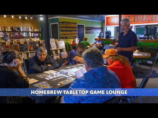 Homebrew Table Top Game Lounge