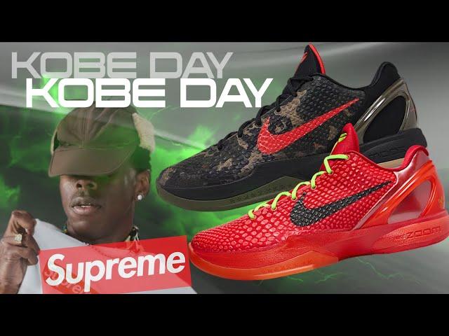 KOBE DAY UPDATE! & SUPREME TYLER THE CREATOR WEEK 1