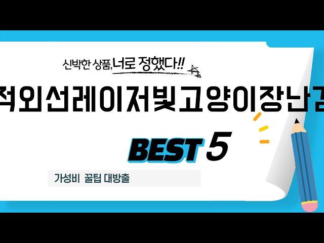 적외선레이저빛고양이장난감 필수 구매 추천 TOP5