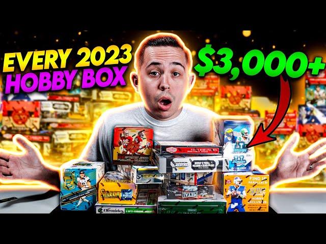 I Ripped One Of EVERY 2023 Football Product  *$3,000+ BOX BREAK*