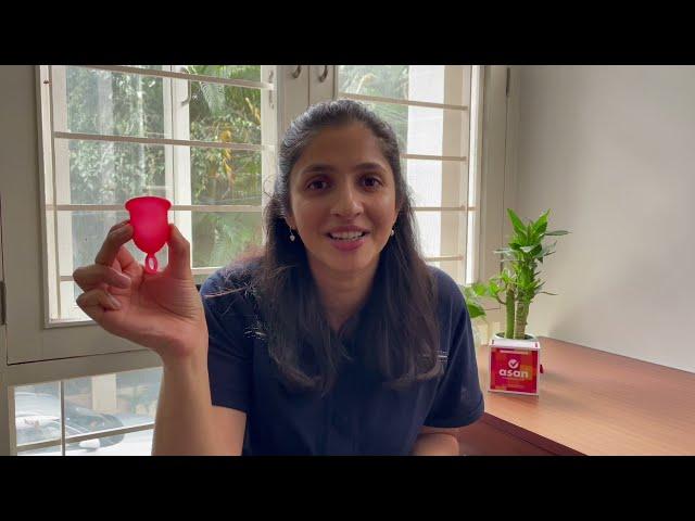 How to insert the Asan menstrual cup - Full tutorial