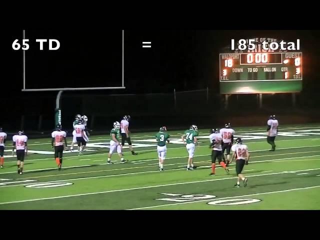 Kraig Pruett - 455 yds Receiving