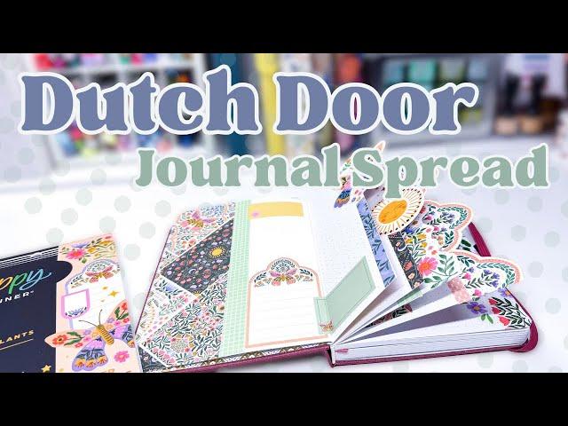 Creative Journal Setup December 2024 [Dutch Door Spread in a B6 Notebook]