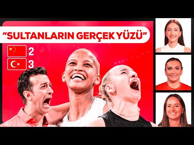 Filenin Sultanları Yarı Finalde! Çin 2-3 Türkiye Maç Sonu Canlı Yayın | Kurşun Pas