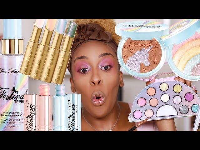 Hmmm...Too Faced Life's a Festival Collection Review | Jackie Aina