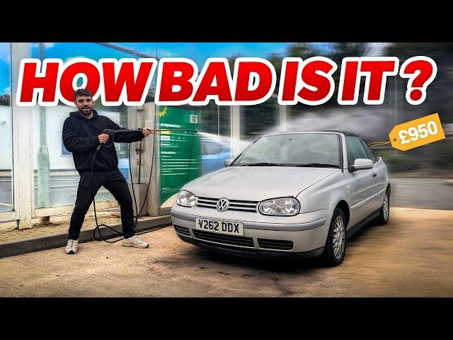 How Waterproof Is My Cheap VW Golf Cabriolet?