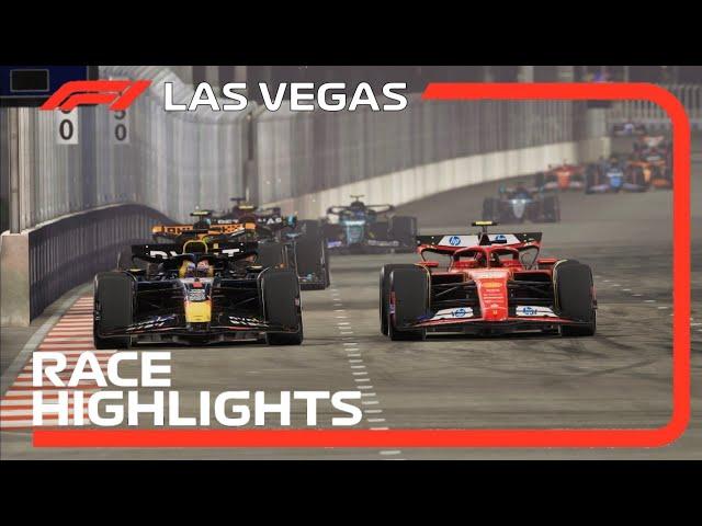 F1® 24: 2024 Las Vegas Grand Prix: Race Highlights