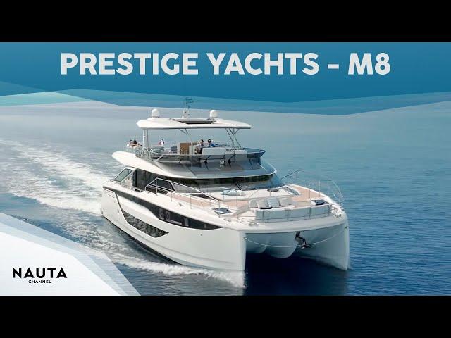 Prestige Yachts - M8 - Yacht tour esterni e cabine