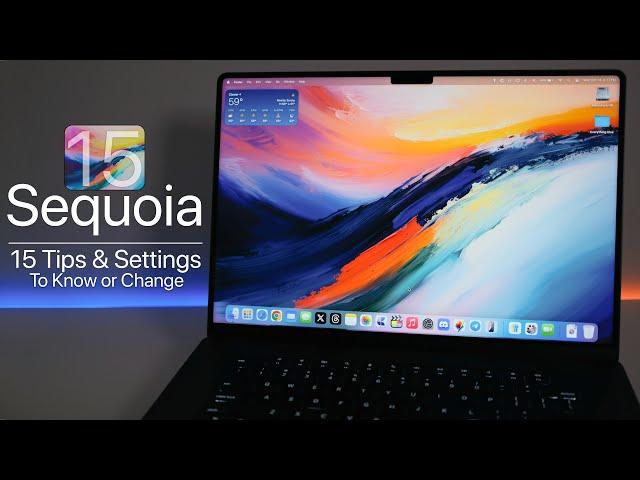 15 macOS Sequoia Tips or Settings To Know or Change