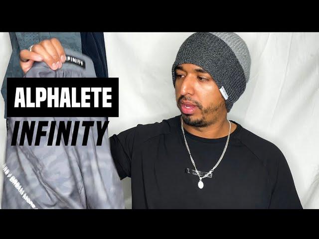 ALPHALETE INFINITY TECH JOGGERS AND SHORTS REVIEW #alphalete #fitnessapparel#review