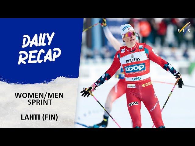 Skistad and Klaebo make it a Norway sprint double | FIS Cross Country World Cup 23-24