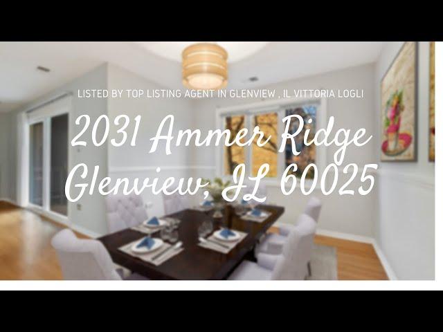 2031 Ammer Ridge #101 Glenview IL Listed by Top Real Estate Agent Vittoria Logli