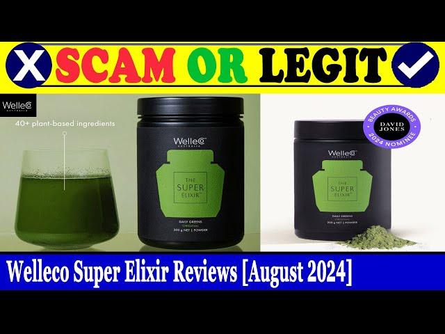 Welleco Super Elixir Reviews (Aug 2024) - Is This An Original Product? Watch And Find Out! |