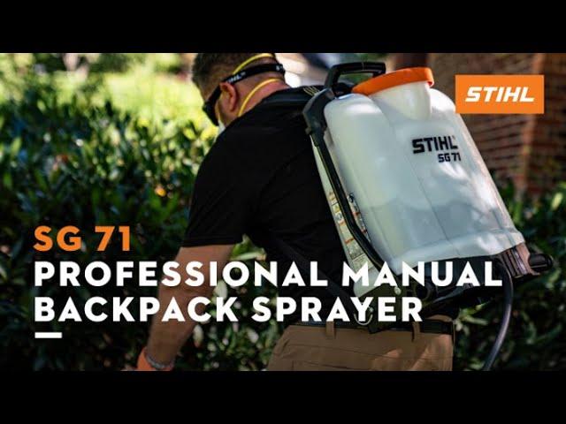 SG 71 Professional Backpack Sprayer | STIHL