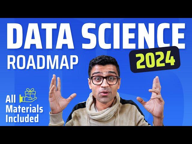 Data Science Roadmap 2024 | Data Science Weekly Study Plan | Free Resources to Become Data Scientist