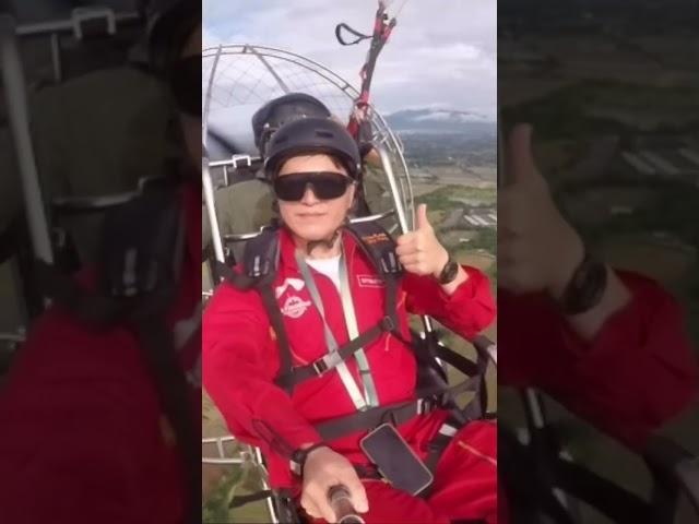 My very first experience flying paramotor in Chiang Mai. #paramotor #flyingbird #chiangmai