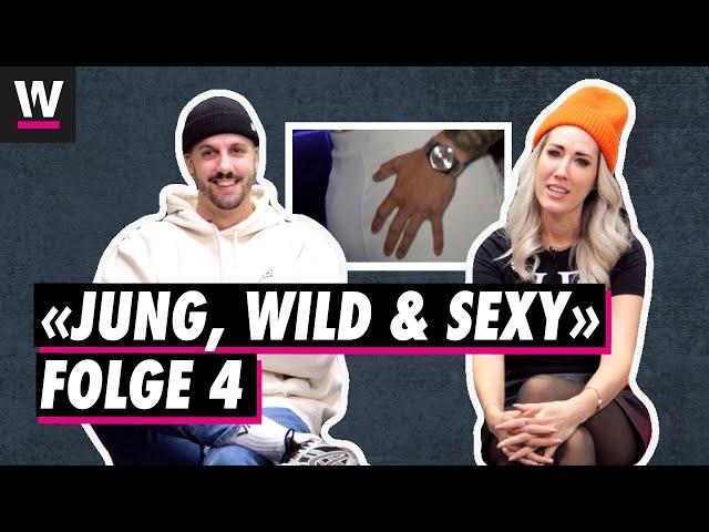 Madeleine und Sergio mussten «Jung, wild & sexy» schauen