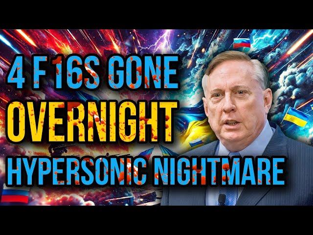 Douglas Macgregor Exposes: Russia's Hypersonic Strike Obliterates F16s—Shocking Losses in Ukraine!