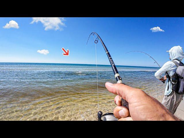 Fishing Abandoned National Seashore Loaded with Fish!