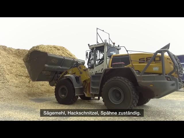 Liebherr - Radlader L 580 LogHandler XPower® überzeugt bei Ilim Timber Bavaria