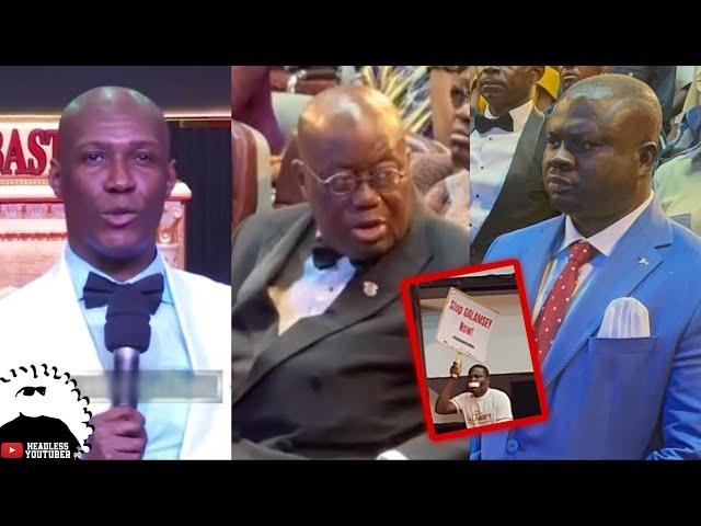 Prez Akufo Addo Angry!! Prophet Kofi Oduro &  GJA Prez apply pressure on Stop Galamsey Now Campaign