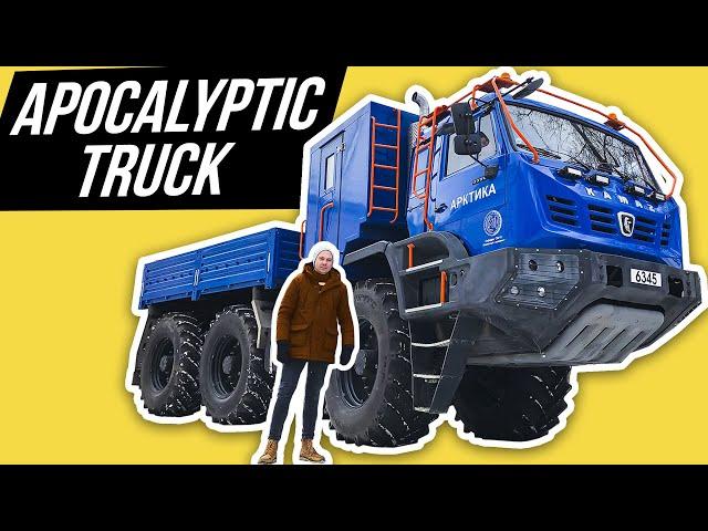 ULTIMATE TRUCK FROM RUSSIA! Unique monster: Arctic Kamaz 6x6 one of a kind #MonkeyVideo №2