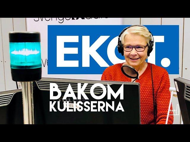 Följ med Ekots Marianne Hasslow bakom kulisserna