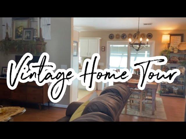 Vintage House Tour- One Last Look Before Fall Decorating Starts