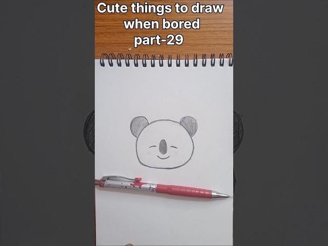 Cute things to draw when bored #drawing #cute #simple #easy #shorts #tutorial #little